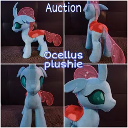 Size: 3464x3464 | Tagged: safe, artist:kuroran, derpibooru import, ocellus, advertisement, image, jpeg, plushie