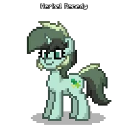Size: 400x400 | Tagged: safe, derpibooru import, oc, oc:herbal remedy, unofficial characters only, pony, unicorn, pony town, female, image, png, simple background, solo, transparent background