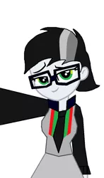 Size: 644x1092 | Tagged: safe, artist:robertsonskywa1, derpibooru import, human, equestria girls, bedroom eyes, equestria girls-ified, female, glasses, humanized, image, jpeg, photo, rule 63, solo, transformers, wheeljack