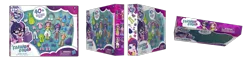 Size: 2500x600 | Tagged: safe, artist:vanessa mack, official, princess cadance, sci-twi, twilight sparkle, equestria girls, my little pony: pony life, accessories, clothes, dean cadance, doll, fashion squad, image, official art, packaging, png, render, simple background, toy, transparent background