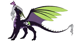 Size: 3264x1836 | Tagged: safe, artist:theheioslair, derpibooru import, oc, oc:gemfire, unofficial characters only, dracony, hybrid, fire, fire breath, high res, horn, horns, image, interspecies offspring, nose horn, offspring, parent:rarity, parent:spike, parents:sparity, png, simple background, transparent background, wings