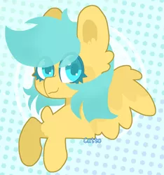 Size: 2515x2683 | Tagged: safe, artist:hannidashycatt, derpibooru import, oc, oc:boxfilly, unofficial characters only, pegasus, pony, bust, female, filly, image, pegasus oc, png, simple background, smiling, solo, wings