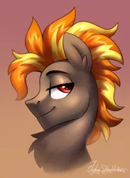 Size: 2000x2736 | Tagged: safe, artist:jedayskayvoker, derpibooru import, oc, oc:digidash, pony, bust, chest fluff, cute, fluffy, icon, image, male, patreon, patreon reward, png, portrait, solo, stallion