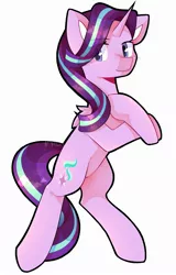 Size: 1595x2500 | Tagged: safe, artist:tat3r_444, derpibooru import, starlight glimmer, pony, unicorn, colored pupils, female, image, jpeg, mare, shoulder fluff, simple background, solo, white background