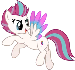 Size: 5525x5187 | Tagged: safe, artist:ejlightning007arts, derpibooru import, zipp storm, pegasus, pony, my little pony: a new generation, spoiler:g5, female, flying, g5, g5 to g4, image, looking back, mare, png, simple background, solo, transparent background, vector