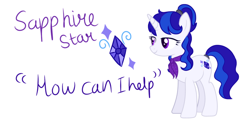 Size: 4160x2104 | Tagged: safe, artist:ginmay, derpibooru import, oc, oc:sapphire star, unofficial characters only, pony, unicorn, female, horn, image, png, simple background, smiling, solo, transparent background, unicorn oc