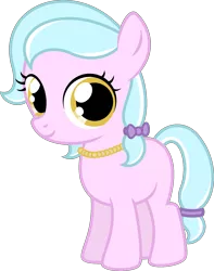 Size: 1510x1915 | Tagged: safe, artist:peternators, derpibooru import, oc, oc:goldy ornament, earth pony, pony, female, filly, hairband, highlights, image, jewelry, necklace, png, ribbon, simple background, smiling, solo, tail, transparent background, two toned mane, two toned tail