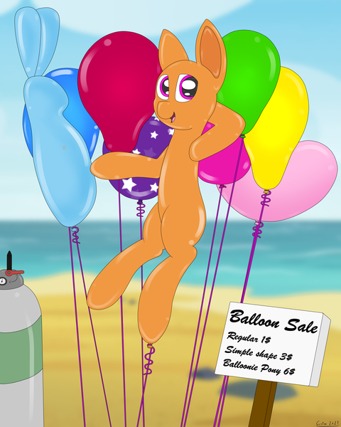 Size: 4000x5000 | Tagged: safe, artist:cuddle_cruise, derpibooru import, balloon pony, inflatable pony, any gender, any race, balloon, balloon fetish, commission, fetish, helium, helium tank, image, inflatable, jpeg, stand, ych example, your character here