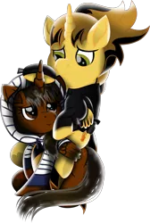 Size: 2252x3355 | Tagged: safe, artist:lincolnbrewsterfan, derpibooru import, oc, oc:killer epic, oc:nocturnal vision, ponified, alicorn, pony, .svg available, alicorn oc, belt, big eyes, clothes, colored wings, cross, cross necklace, cute, cuternal vision, drawstrings, duo, ear hold, electric guitar, fallout equestria oc, female, fire, folded wings, friendcest, friendshipping, gradient wings, guitar, gun, hair, handgun, happy, heart, heart hoof, holly, hood, hoodie, hoof around neck, hoof on head, horn, image, inkscape, jacket, jewelry, killervision, leather jacket, lincoln brewster, looking at each other, looking down, looking up, male, male alicorn, male alicorn oc, male and female, mare, movie accurate, musical instrument, necklace, nocturnal vision's striped hoodie, oc x oc, ocbetes, pistol, png, ponies riding ponies, ponified music artist, puppy dog eyes, raised hoof, realistic mane, revolver, riding, riding a pony, security belt, shading, shipping, simple background, smiling, smiling at each other, sparkles, stallion, stallion oc, straight, striped hoodie, style emulation, tail, tail wrap, transparent background, two toned mane, two toned tail, vector, weapon, wings, zipper