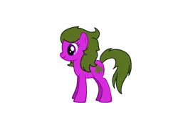 Size: 600x470 | Tagged: safe, artist:cloudybanana, derpibooru import, oc, oc:violet cloveryhead, unofficial characters only, earth pony, pony, pony creator, image, png, simple background, solo, transparent background