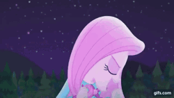 Size: 640x360 | Tagged: safe, derpibooru import, screencap, fluttershy, wolf, equestria girls, equestria girls series, the last drop, the last drop: fluttershy, spoiler:eqg series (season 2), animated, eyes closed, female, gif, gifs.com, image, music festival outfit, night, open mouth, solo
