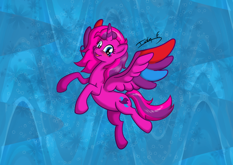 Size: 3508x2481 | Tagged: safe, artist:memprices, derpibooru import, oc, alicorn, alicorn oc, flying, high res, horn, image, original character do not steal, png, request, requested art, spread wings, wings, wings extended