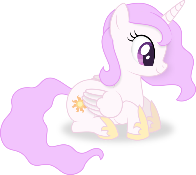 Size: 4369x3895 | Tagged: safe, alternate version, artist:thatusualguy06, derpibooru import, princess celestia, alicorn, pony, .svg available, absurd resolution, cute, cutelestia, female, hoof shoes, image, mare, pink-mane celestia, png, simple background, smiling, solo, transparent background, vector