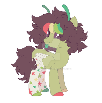 Size: 400x402 | Tagged: safe, artist:lynesssan, derpibooru import, oc, oc:bugsy, pony, base used, image, pixel art, png, simple background, solo, tongue out, transparent background
