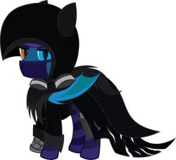 Size: 1871x1703 | Tagged: safe, artist:tikibat, derpibooru import, oc, oc:stardust, oc:stardust(cosmiceclipse), unofficial characters only, bat pony, pony, amputee, bat pony oc, bat wings, bionic arm, bionic eye, clothes, derpibooru exclusive, eyeshadow, fangs, image, makeup, male, membranous wings, png, prosthetic limb, prosthetics, robotic arm, simple background, slit pupils, socks, solo, stallion, striped socks, transparent background, wings