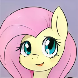 Size: 1024x1024 | Tagged: safe, artist:thisponydoesnotexist, derpibooru import, machine learning generated, image, jpeg, neural network, not fluttershy