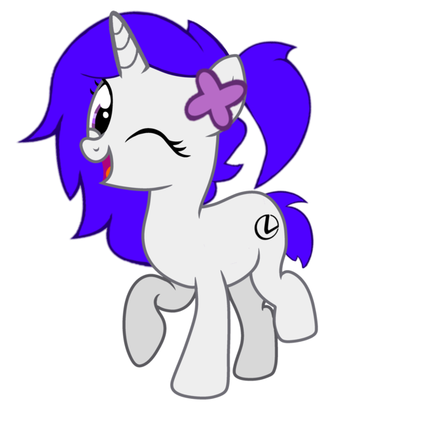 Size: 3400x3392 | Tagged: safe, derpibooru import, oc, oc:lexus, unofficial characters only, pony, unicorn, derpibooru community collaboration, 2022 community collab, base used, female, females only, flower, flower in hair, happy, image, png, short tail, simple background, solo, tail, transparent background
