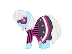 Size: 2828x2121 | Tagged: safe, artist:stallionmaidenstudio, derpibooru import, photo finish, earth pony, pony, clothes, female, image, mare, png, ponymania, solo, vector