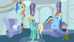 Size: 1280x722 | Tagged: safe, artist:brightstar40k, derpibooru import, rainbow dash, zephyr breeze, pegasus, pony, female, image, jpeg, male, mare, offspring, parent:rainbow dash, parent:zephyr breeze, parents:zephdash, shipping, stallion, straight, zephdash