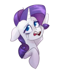 Size: 1020x1200 | Tagged: safe, artist:imaplatypus, derpibooru import, rarity, pony, unicorn, bust, drama queen, female, image, makeup, mare, marshmelodrama, png, portrait, rarity being rarity, running makeup, simple background, solo, teary eyes, transparent background