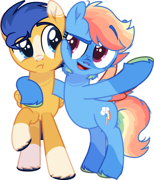 Size: 1280x1487 | Tagged: safe, artist:rickysocks, derpibooru import, flash sentry, rainbow dash, pony, base used, image, png, simple background, transparent background