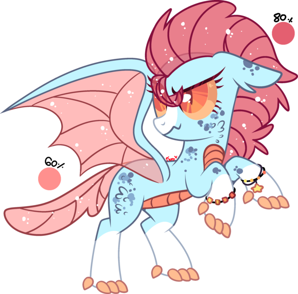 Size: 2607x2572 | Tagged: safe, artist:kurosawakuro, derpibooru import, oc, dragonling, hybrid, base used, image, interspecies offspring, magical lesbian spawn, offspring, parent:ocellus, parent:smolder, parents:smolcellus, png, simple background, solo, transparent background