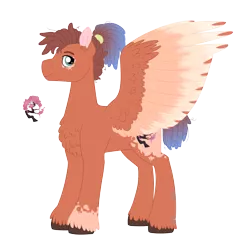 Size: 4000x4000 | Tagged: safe, artist:queenderpyturtle, derpibooru import, oc, oc:magpie, pegasus, pony, absurd resolution, colored wings, image, male, multicolored wings, offspring, parent:spearhead, parent:tree hugger, png, simple background, solo, stallion, transparent background, wings