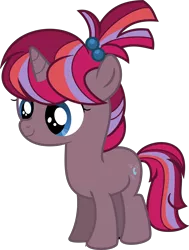 Size: 5172x6843 | Tagged: safe, artist:shootingstarsentry, derpibooru import, oc, oc:nightingale, pony, unicorn, absurd resolution, female, filly, image, png, simple background, solo, transparent background, vector