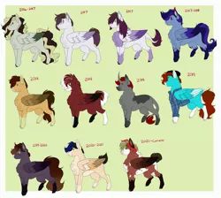Size: 4096x3669 | Tagged: safe, artist:inisealga, derpibooru import, oc, oc:mocha frost, oc:penumbra glow, oc:rough patch, unofficial characters only, pegasus, pony, unicorn, blaze (coat marking), chest fluff, clothes, coat markings, colored wings, curved horn, facial markings, female, females only, flannel shirt, folded wings, horn, image, jpeg, mare, markings, multicolored hair, pegasus oc, simple background, socks (coat marking), unicorn oc, wings
