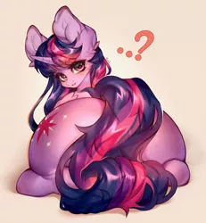 Size: 1892x2048 | Tagged: safe, artist:minekoo2, derpibooru import, twilight sparkle, twilight sparkle (alicorn), alicorn, pony, butt, digital art, female, horn, image, jpeg, looking at you, looking back, looking back at you, lying, mare, plot, ponyloaf, prone, rear view, simple background, solo, tail, twibutt, wings