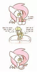 Size: 1024x2000 | Tagged: semi-grimdark, artist:sugar morning, derpibooru import, oc, oc:sugar morning, oc:tulle dot, unofficial characters only, pegasus, pony, bust, comic, female, image, jpeg, macro, mare, portrait, simple background, sketch, text, white background