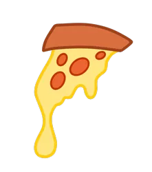 Size: 1527x1724 | Tagged: safe, artist:pizzamovies, derpibooru import, oc, oc:mozzarella orgy, ponified, food pony, original species, pizza pony, pony, cheese, cutie mark, food, image, no pony, pepperoni pizza, pizza, png, simple background, transparent background