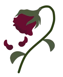 Size: 1704x2095 | Tagged: safe, artist:pizzamovies, derpibooru import, oc, oc:rosa maledicta, equestria at war mod, cutie mark, flower, image, no pony, petals, png, rose, simple background, transparent background