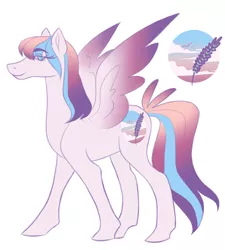 Size: 800x889 | Tagged: safe, artist:wolfyfree, derpibooru import, oc, unofficial characters only, pegasus, pony, female, image, mare, pegasus oc, png, simple background, smiling, solo, white background, wings