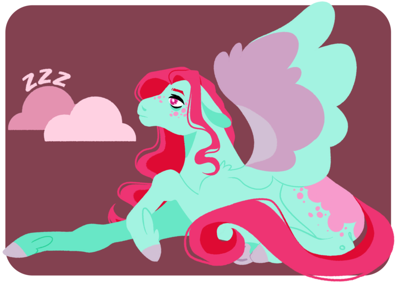 Size: 2800x2000 | Tagged: safe, artist:superkitsch, derpibooru import, pink dreams, pegasus, pony, image, png, solo