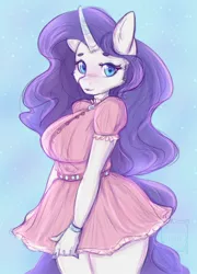 Size: 1296x1800 | Tagged: safe, artist:cheezayballz, derpibooru import, rarity, anthro, unicorn, blushing, blushing profusely, breasts, busty rarity, cute, image, jpeg, looking at you, sketch