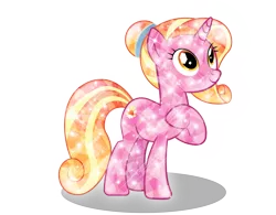 Size: 3647x2850 | Tagged: safe, artist:infinitewarlock, derpibooru import, luster dawn, crystal pony, unicorn, the last problem, alternate hairstyle, crystallized, high res, image, png, simple background, transparent background, vector