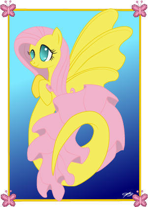 Size: 301x421 | Tagged: safe, artist:queenzora, derpibooru import, fluttershy, hippocampus, merpony, pegasus, pony, seapony (g4), blue background, crepuscular rays, dorsal fin, female, fin wings, fins, flowing mane, flowing tail, green eyes, image, jpeg, ocean, pink mane, postcard, seaponified, seapony fluttershy, signature, simple background, smiling, solo, species swap, sunlight, tail, underwater, water, wings