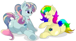 Size: 9000x4846 | Tagged: safe, artist:rainbowtashie, author:bigonionbean, derpibooru import, cloudy quartz, posey shy, twilight velvet, windy whistles, oc, oc:earthing elements, oc:rainbow tashie, alicorn, earth pony, pony, alicorn oc, butt, commissioner:bigonionbean, cutie mark, female, flank, fusion, fusion:earthing elements, glasses, horn, image, lying, lying down, mare, nintendo, nintendo 64, plot, png, ponytail, sitting, wings