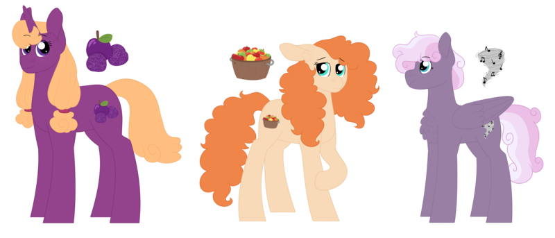 Size: 7000x3000 | Tagged: safe, artist:queenderpyturtle, derpibooru import, oc, unofficial characters only, earth pony, pegasus, pony, unicorn, image, offspring, parent:apple bloom, parent:big macintosh, parent:rumble, parent:sugar belle, parent:sweetie belle, parent:tender taps, parents:rumbelle, parents:sugarmac, parents:tenderbloom, png, simple background, transparent background