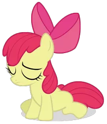 Size: 4317x5000 | Tagged: safe, artist:midnight--blitz, derpibooru import, apple bloom, earth pony, pony, eyes closed, female, filly, frown, image, png, sad, shadow, solo, vector
