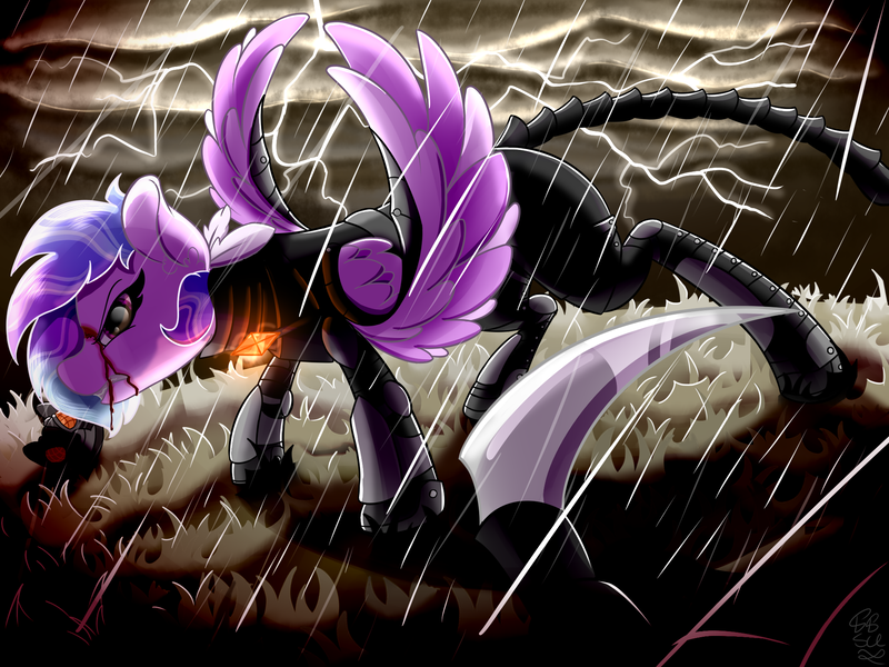 Size: 2000x1500 | Tagged: safe, artist:starcasteclipse, derpibooru import, unicorn, fallout equestria, digital art, image, png