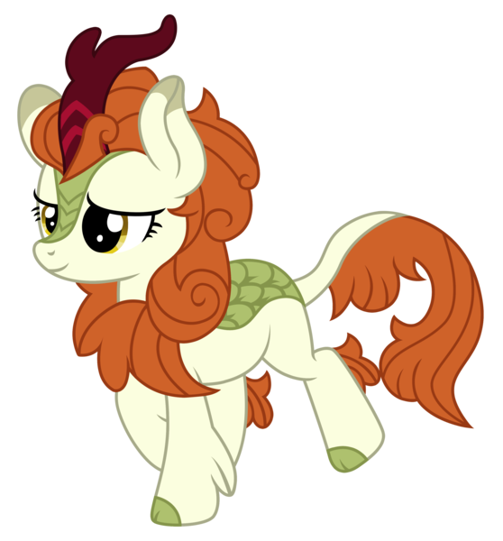 Size: 3097x3333 | Tagged: safe, artist:third uncle, derpibooru import, edit, autumn blaze, kirin, sounds of silence, awwtumn blaze, cute, female, high res, image, mare, png, pose, simple background, smiling, solo, transparent background, vector