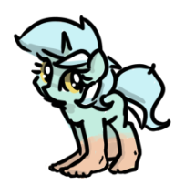 Size: 203x203 | Tagged: safe, artist:plunger, lyra heartstrings, pony, unicorn, colored, cute, feet, female, human feet, image, lyrabetes, mare, png, silly, simple background, solo, white background