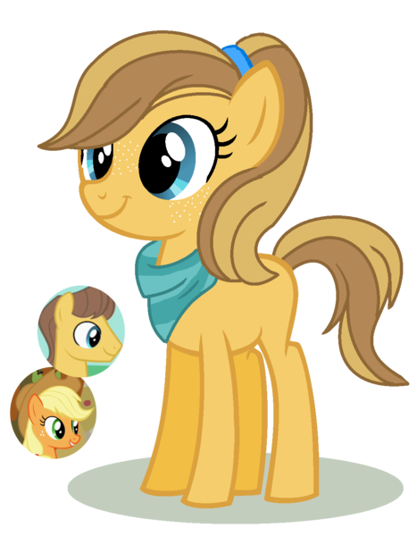 Size: 1072x1376 | Tagged: safe, artist:venomtwt-artistowo, derpibooru import, oc, earth pony, pony, base used, female, image, offspring, parent:applejack, parent:caramel, parents:carajack, png, simple background, teenager, transparent background