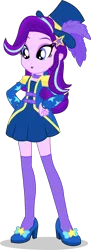 Size: 986x2712 | Tagged: safe, artist:dustinwatsongkx, derpibooru import, starlight glimmer, trixie, equestria girls, equestria girls series, street magic with trixie, spoiler:eqg series (season 2), clothes swap, image, png, simple background, transparent background