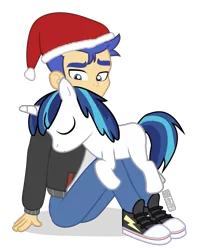 Size: 960x1200 | Tagged: safe, artist:dm29, derpibooru import, flash sentry, shining armor, pony, christmas, colt, foal, holiday, image, male, o holy night, png