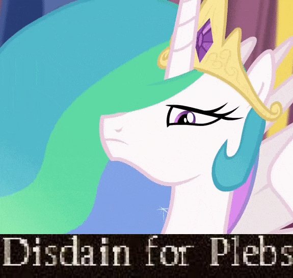 Size: 575x545 | Tagged: safe, derpibooru import, screencap, princess celestia, alicorn, pony, equestria girls, equestria girls series, forgotten friendship, caption, caracalla, celestia is not amused, disdain, expand dong, exploitable meme, female, image, image macro, jpeg, looking down, mare, meme, plebs, roman, roman empire, solo, stern, text, tyrant celestia, unamused