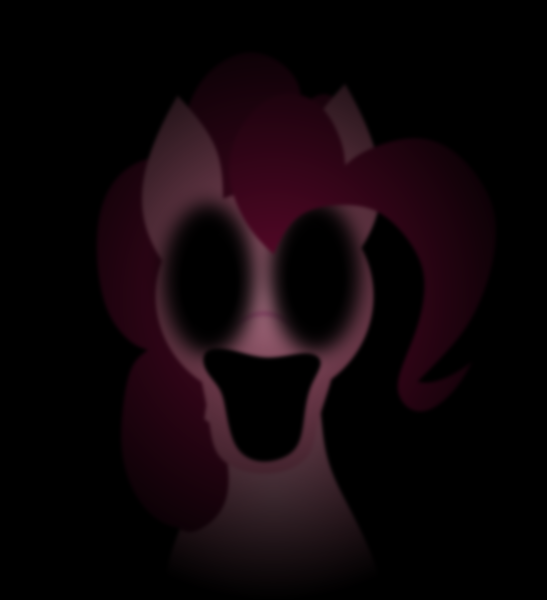 Size: 1150x1261 | Tagged: semi-grimdark, artist:isaac_pony, derpibooru import, pinkie pie, demon, earth pony, pony, black eye, creepy, creepy smile, creepypasta, female, image, jumpscare, laughing, mouth, open mouth, png, simple background, smiling, solo, teeth, transparent background, vector