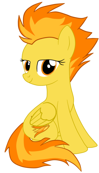 Size: 1352x2360 | Tagged: safe, artist:gmaplay, derpibooru import, spitfire, pegasus, pony, cute, cutefire, image, png, sitting, solo